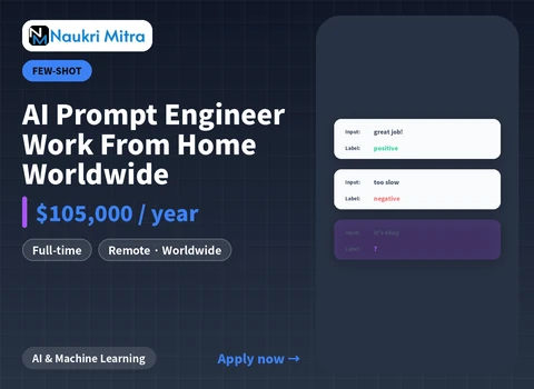 AI Prompt Engineer Work From Home Worldwide