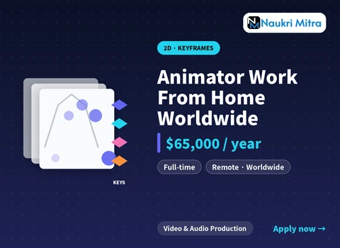 Animator Work From Home Worldwide