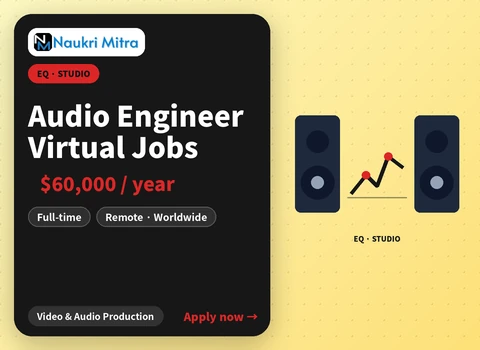 Audio Engineer Virtual Jobs