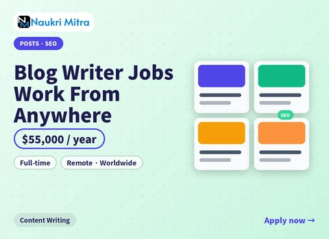 Blog Writer Jobs Work From Anywhere