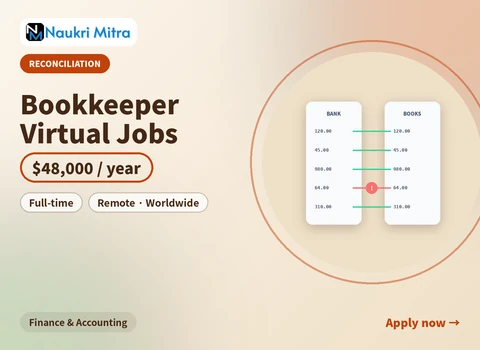 Bookkeeper Virtual Jobs