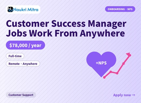 Customer Success Manager Jobs Work From Anywhere