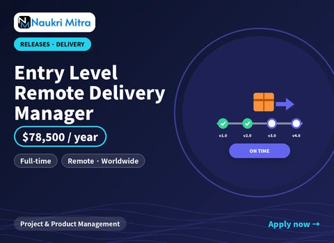 Entry Level Remote Delivery Manager