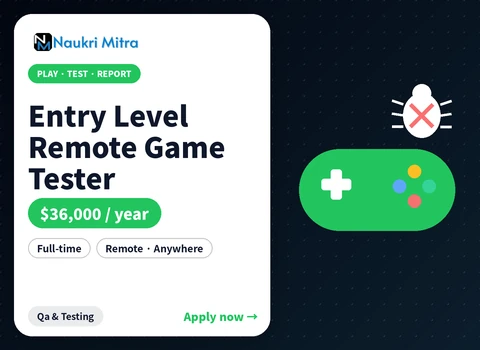 Entry Level Remote Game Tester