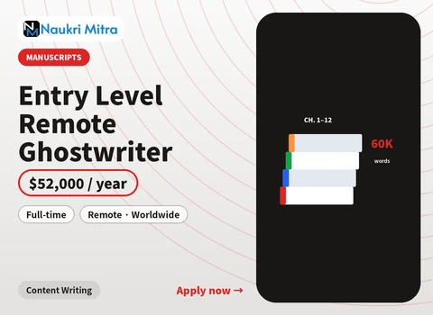 Entry Level Remote Ghostwriter