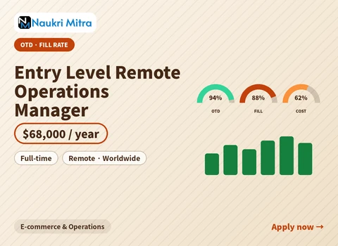Entry Level Remote Operations Manager