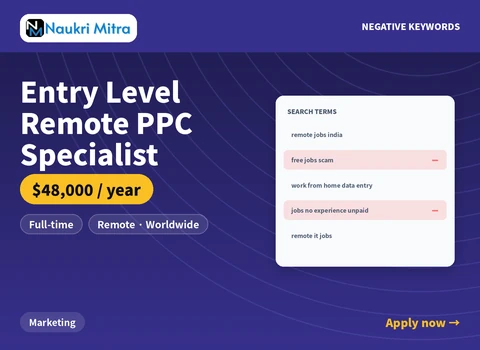 Entry Level Remote PPC Specialist