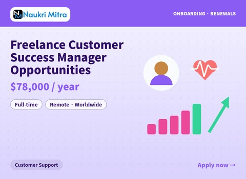 Freelance Customer Success Manager Opportunities