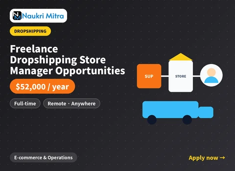 Freelance Dropshipping Store Manager Opportunities