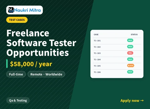Freelance Software Tester Opportunities