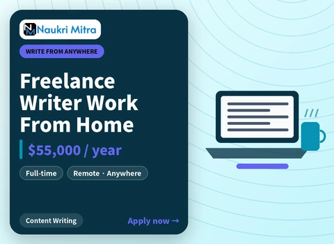 Freelance Writer Work From Home