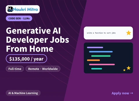Generative AI Developer Jobs From Home