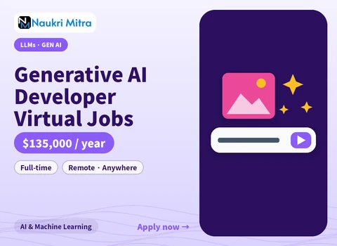 Generative AI Developer Virtual Jobs