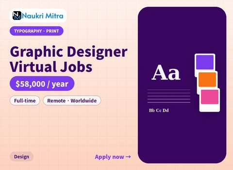 Graphic Designer Virtual Jobs