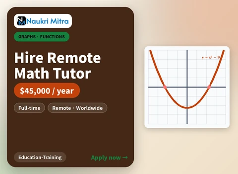 Hire Remote Math Tutor
