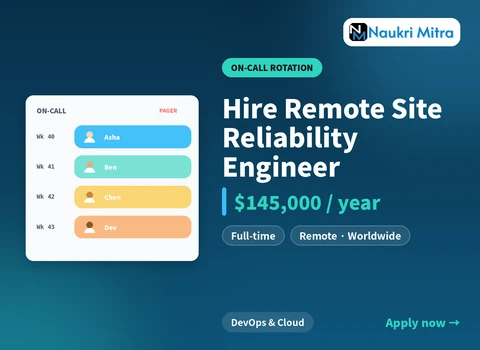 Hire Remote Site Reliability Engineer