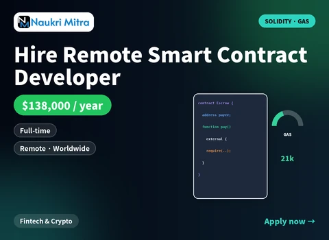 Hire Remote Smart Contract Developer