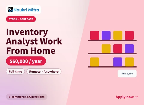 Inventory Analyst Work From Home