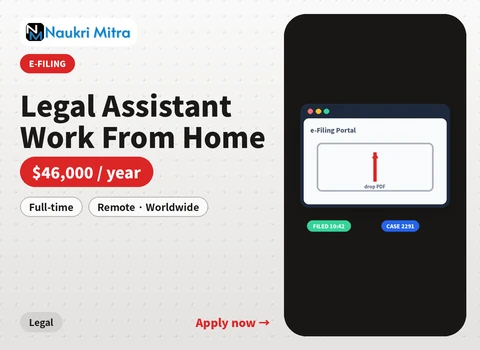 Legal Assistant Work From Home