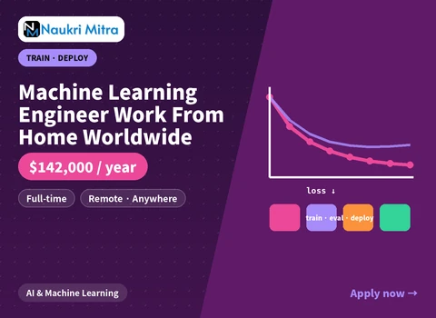 Machine Learning Engineer Work From Home Worldwide