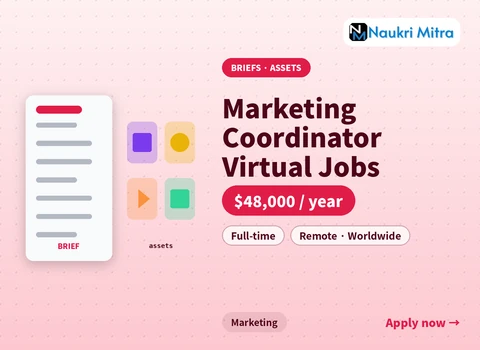 Marketing Coordinator Virtual Jobs
