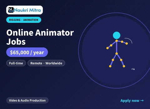 Online Animator Jobs