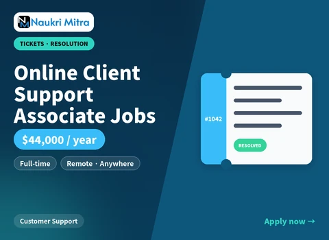 Online Client Support Associate Jobs