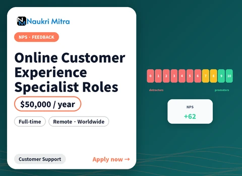 Online Customer Experience Specialist Roles