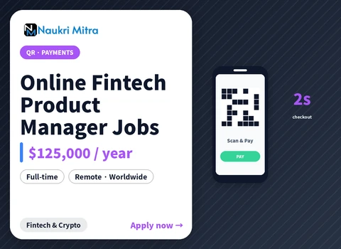 Online Fintech Product Manager Jobs
