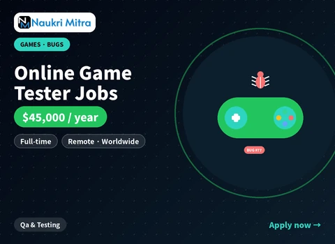 Online Game Tester Jobs