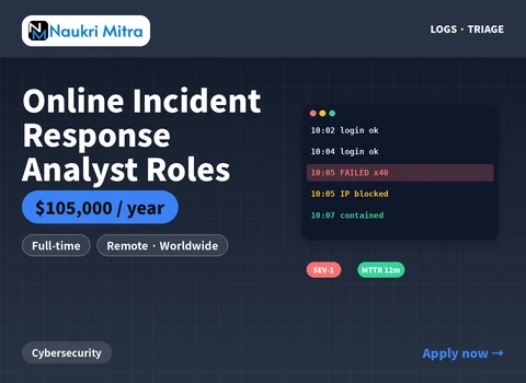 Online Incident Response Analyst Roles