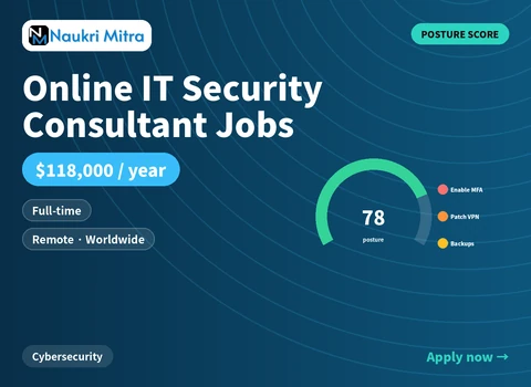 Online IT Security Consultant Jobs