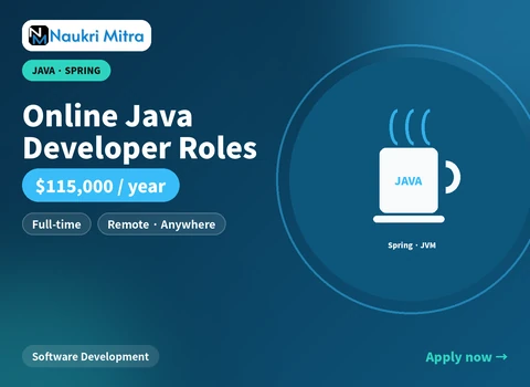 Online Java Developer Roles