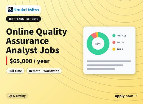 Online Quality Assurance Analyst Jobs