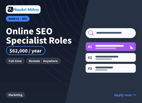 Online SEO Specialist Roles