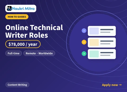 Online Technical Writer Roles