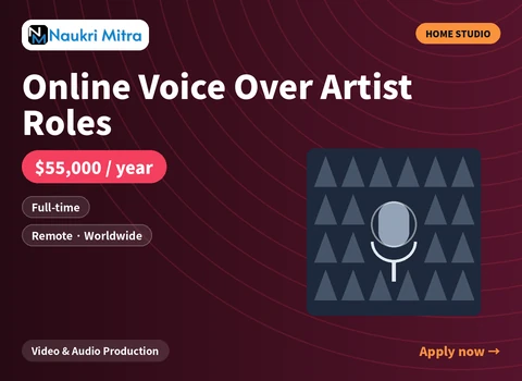 Online Voice Over Artist Roles