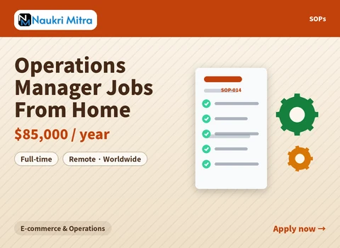 Operations Manager Jobs From Home
