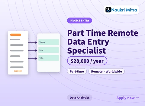 Part Time Remote Data Entry Specialist