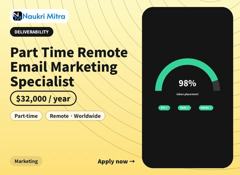 Part Time Remote Email Marketing Specialist