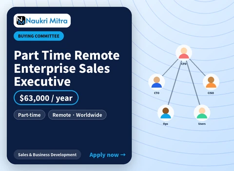 Part Time Remote Enterprise Sales Executive
