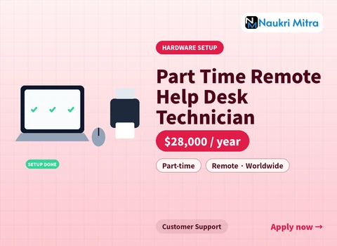 Part Time Remote Help Desk Technician