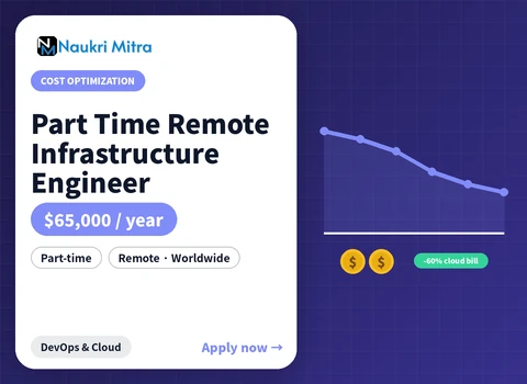 Part Time Remote Infrastructure Engineer