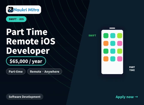 Part Time Remote iOS Developer