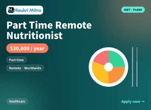Part Time Remote Nutritionist