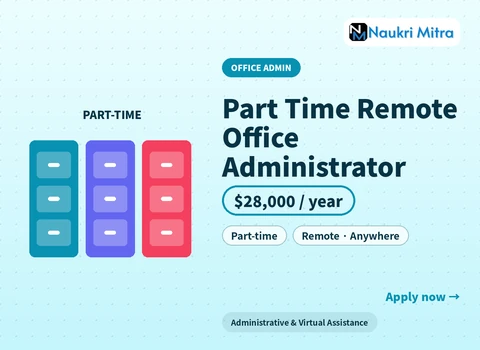 Part Time Remote Office Administrator