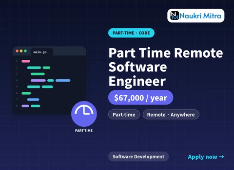 Part Time Remote Software Engineer