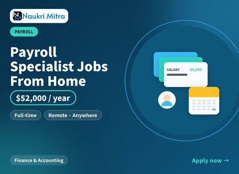 Payroll Specialist Jobs From Home