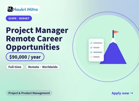 Project Manager Remote Career Opportunities
