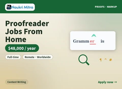 Proofreader Jobs From Home